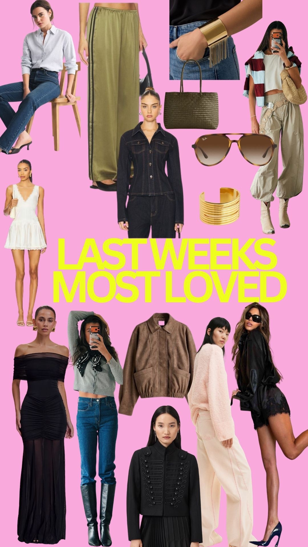 Last weeks most loved- these are your favorites from last week🩷