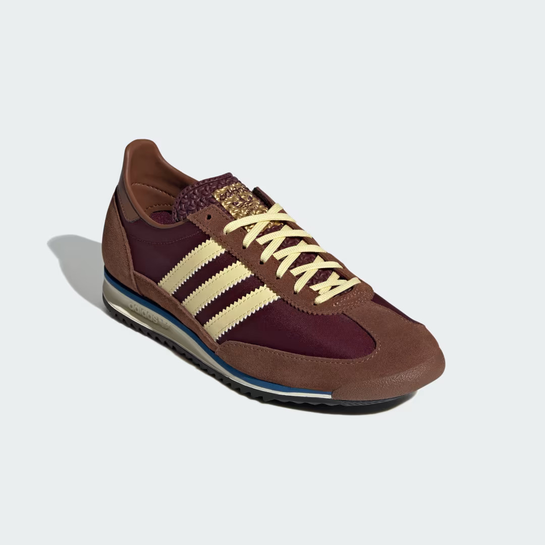 adidas SL72 OG Shoes Maroon 7.5 - Womens Originals Shoes | adidas (US)