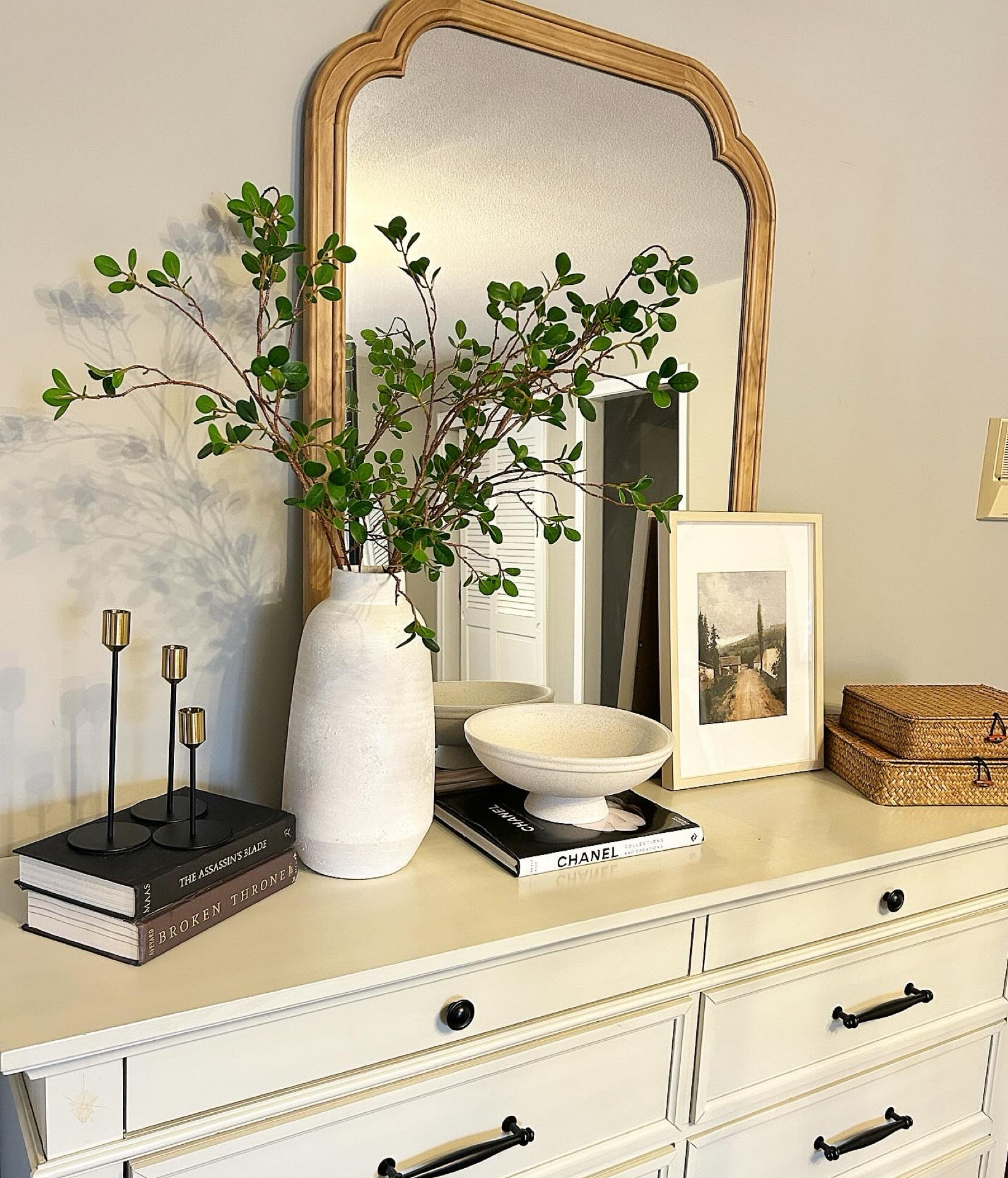 Bedroom Dresser  decor Items .

#LTKstyletip #LTKU #LTKhome