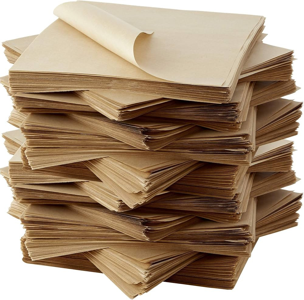 Eco Friendly, Grease Proof 12" x 12" Deli Wrap 100 Pk. Best Kraft Food Wrapping Paper Sheets for ... | Amazon (US)