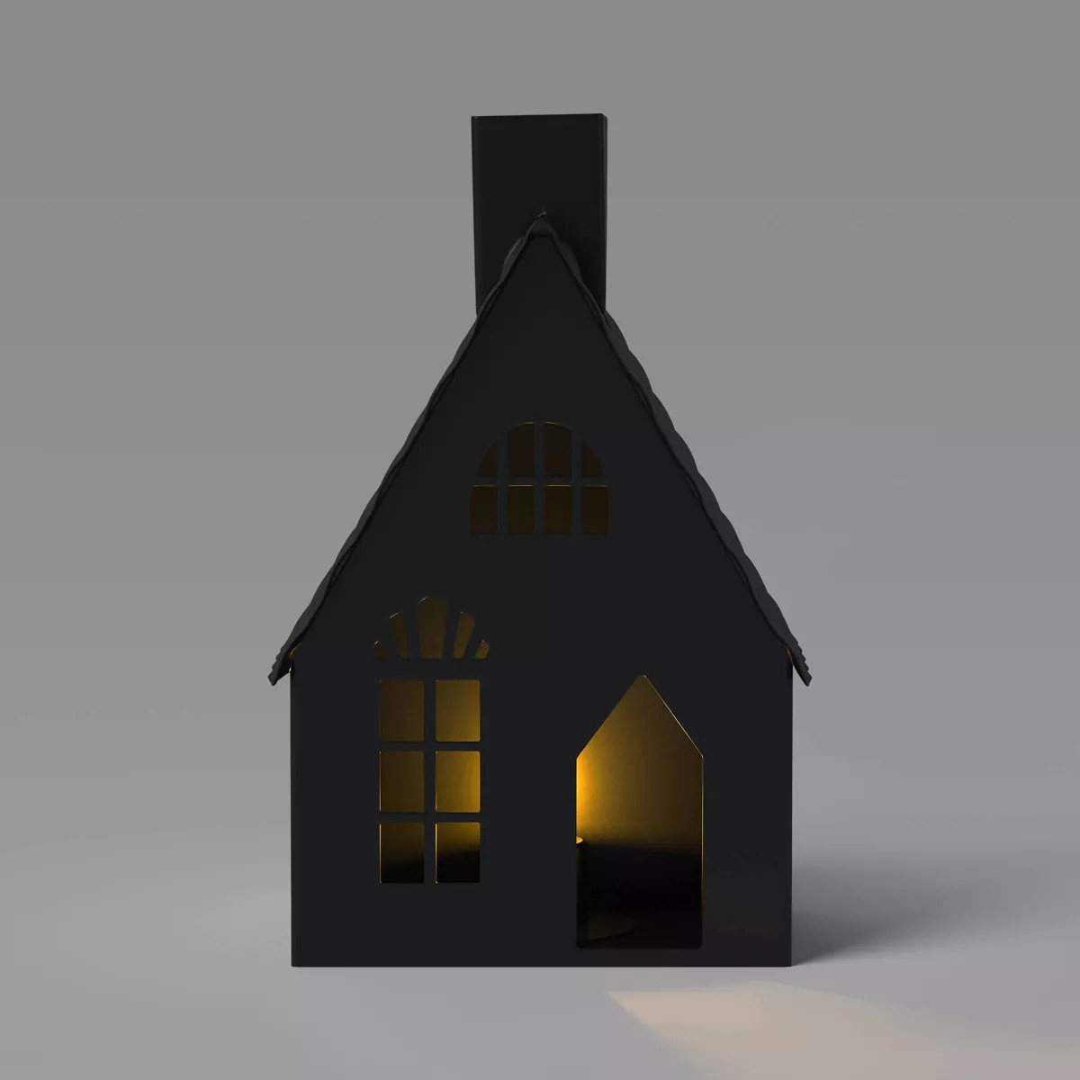 5.5" Small Metal House Decorative Sculpture - Hyde and EEK! Boutique™ Black | Target