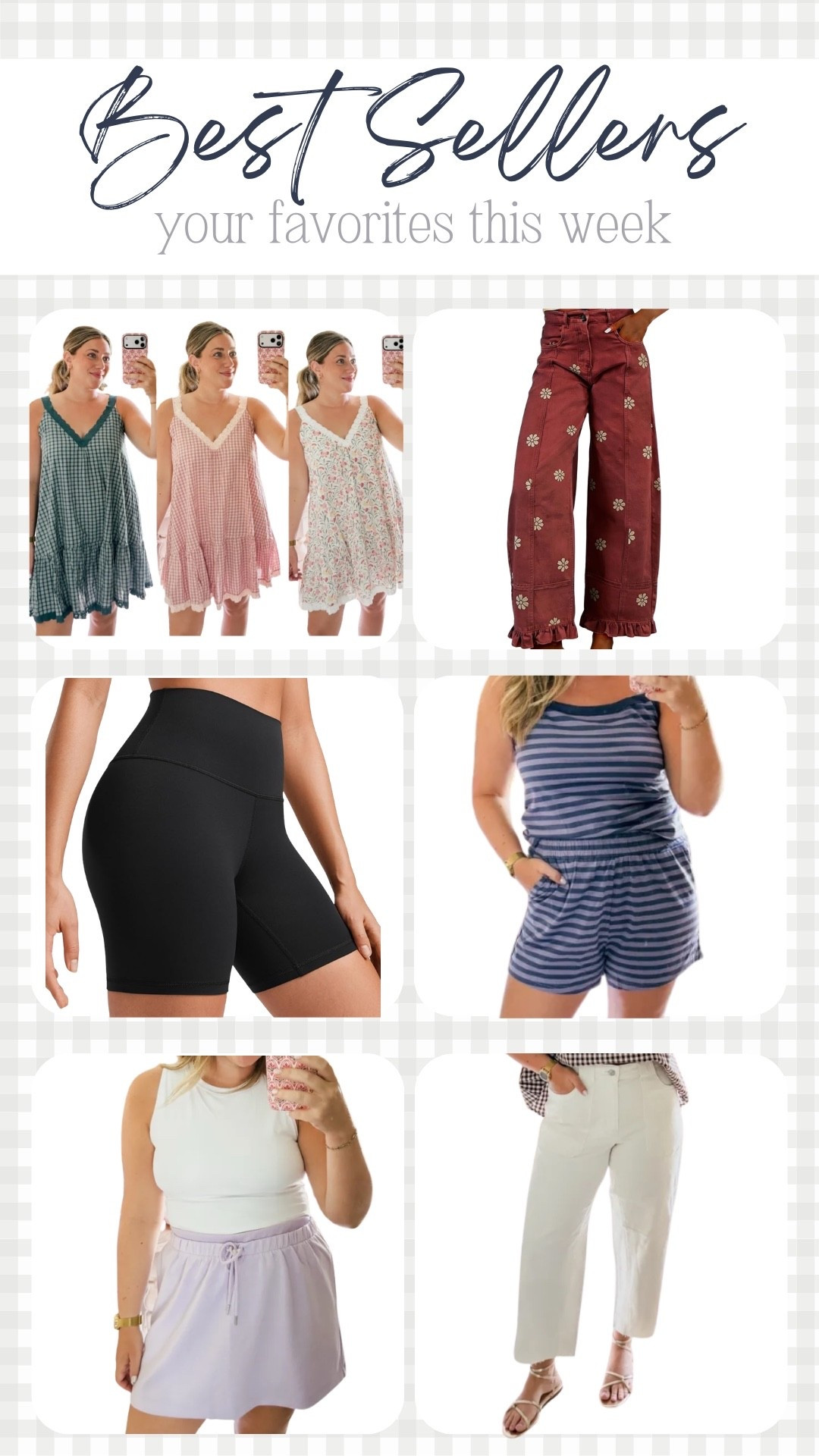 Your favorites this week!

Fashion Amazon Walmart sale

#LTKSeasonal #LTKootd #LTKmomlife