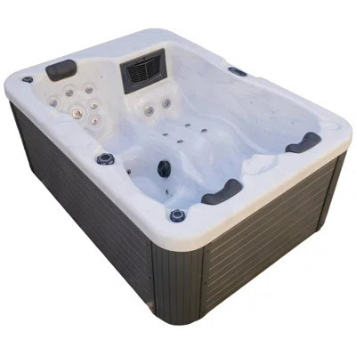 Allure 3 Person 220v Standard Hot Tub With Lounger, Led's And Ozonator | Wayfair North America