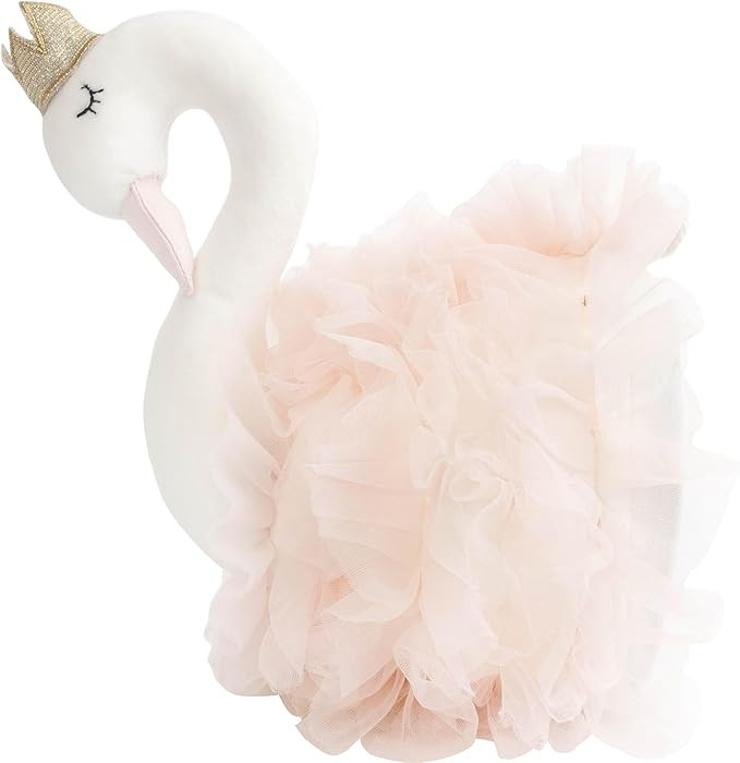 MON AMI Princess Swan Stuffed Animal Head Wall Mount | 9-Inch Elegant Wall Décor | Plush Swan wi... | Amazon (US)