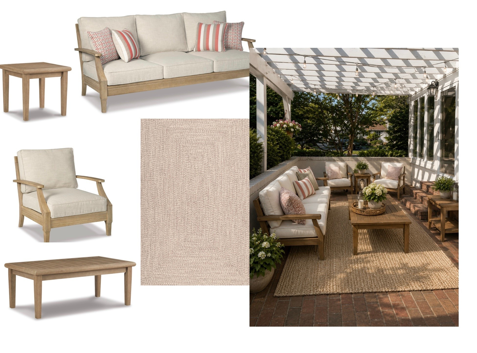 outdoor lounge area

#LTKmomlife #LTKHome #LTKSeasonal