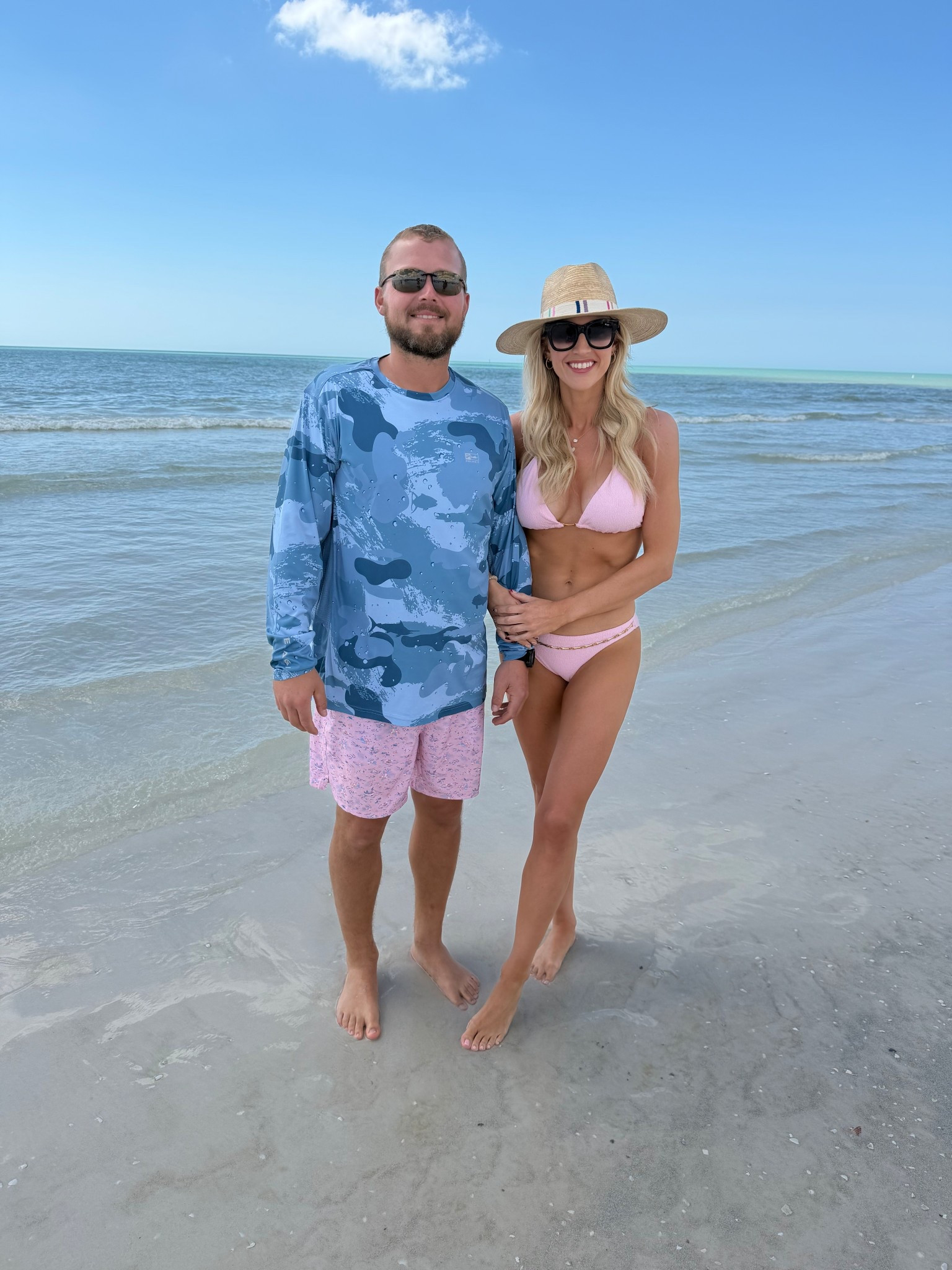 Loving this new pink swimsuit from vix! 