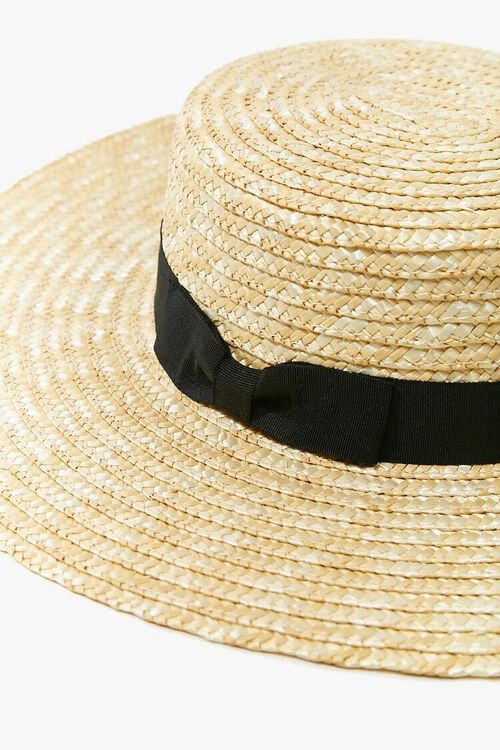 Straw Wide-Brim Boater Hat | Forever 21 (US)