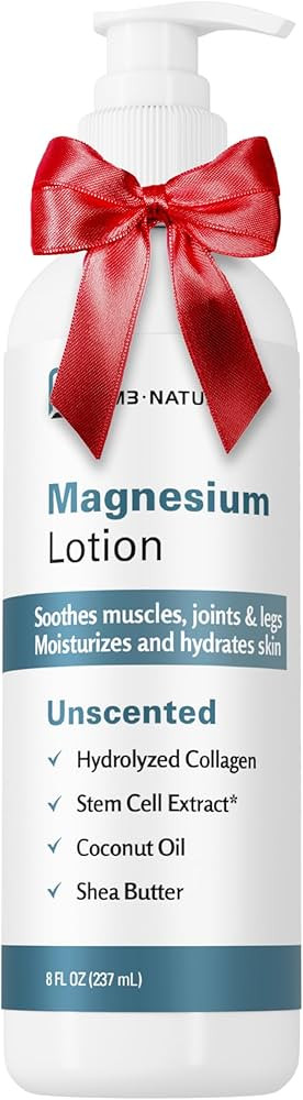 M3 Naturals Magnesium Lotion - Ease Muscle Cramps, Calm Restless Legs, Promote Restful Sleep, Moi... | Amazon (US)
