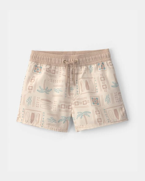 Tan - Toddler Boy Surf Swim Trunks - Tan, Selected | Carter's Inc