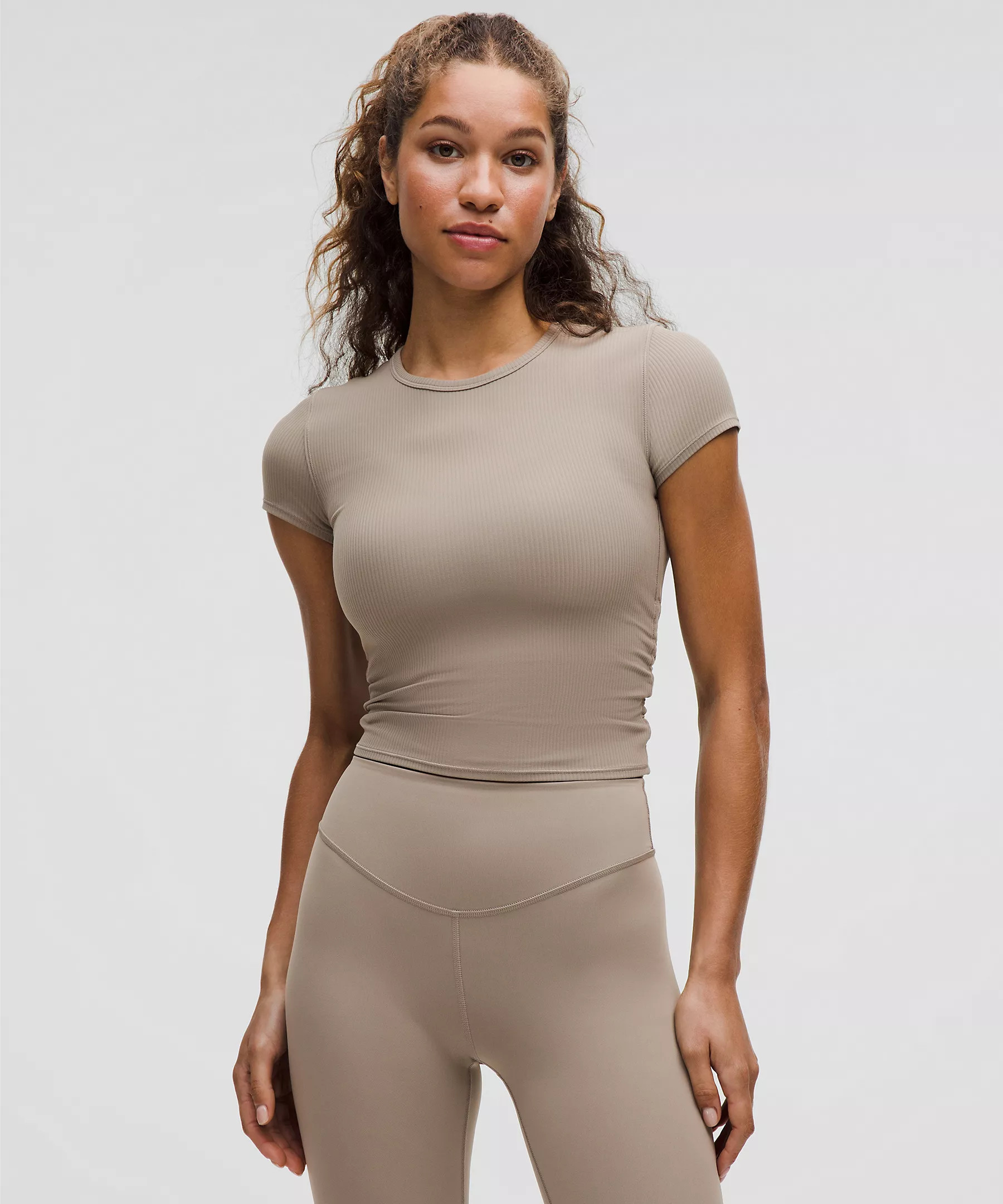 All It Takes Back-Twist Ribbed Short-Sleeve Shirt | Lululemon (US)