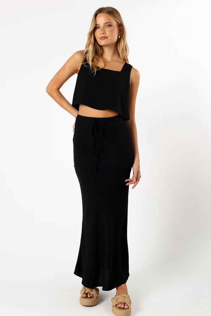 Kirsten Two Piece Set - Black | Petal & Pup (US)