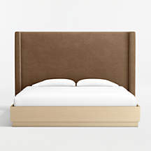 Arden Shelter Upholstered King Headboard | Crate & Barrel