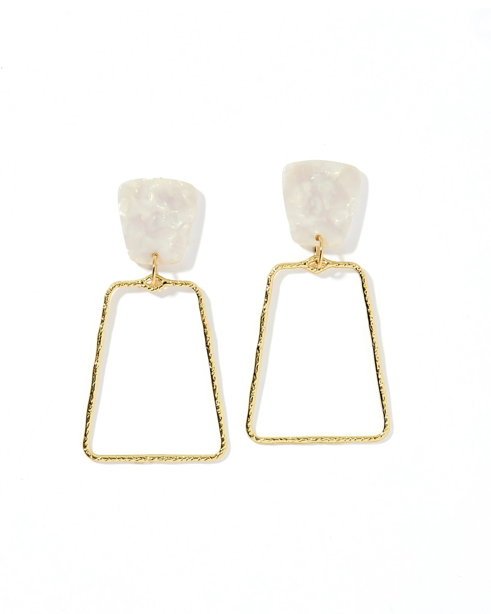 Kaelyn Statement Earrings - Pearl | LINNY CO LLC