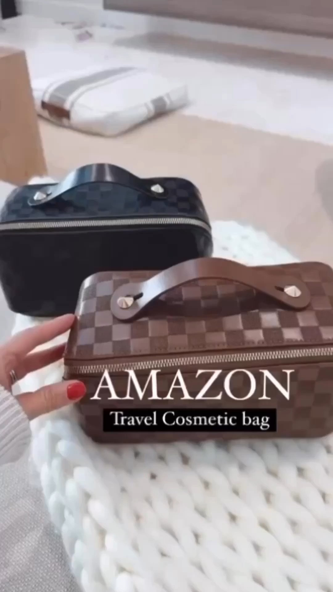 Amazon Travel Cosmetics Bag
Travel essentials for your next trip 
Travel essentials 



#LTKTravel #LTKBeauty #LTKOver40