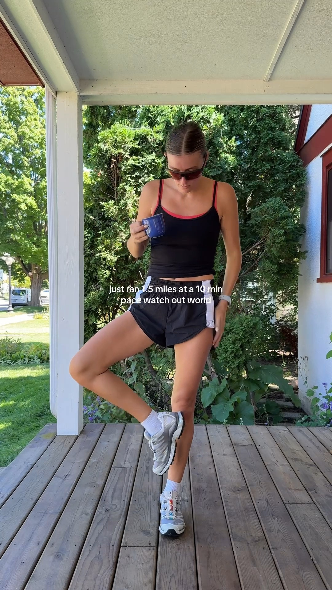 shorts: small
tank: small
Bra: medium 
Shoes: 8.5 colorway is 

#LTKFindsUnder50 #LTKActive #LTKShoeCrush