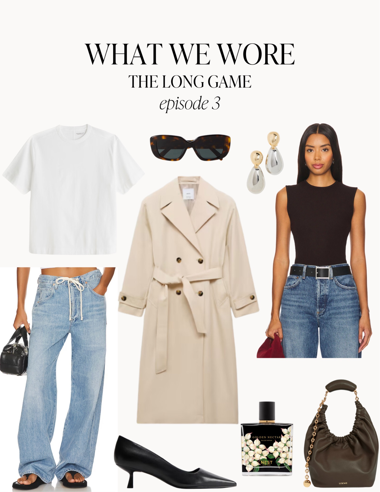 our looks from episode 3 of The Long Game! I’m 5’10 and wear size M in the jacket, size 27 in the jeans and small in the top. Anthony is 6’0 wearing a size Large in the white tee

#LTKMens #LTKFindsUnder100 #LTKStyleTip