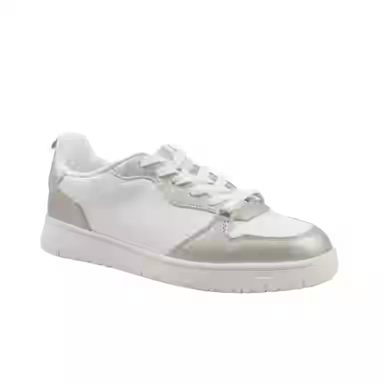 No Boundaries Women's Lace Up Court Sneakers | Walmart (US)