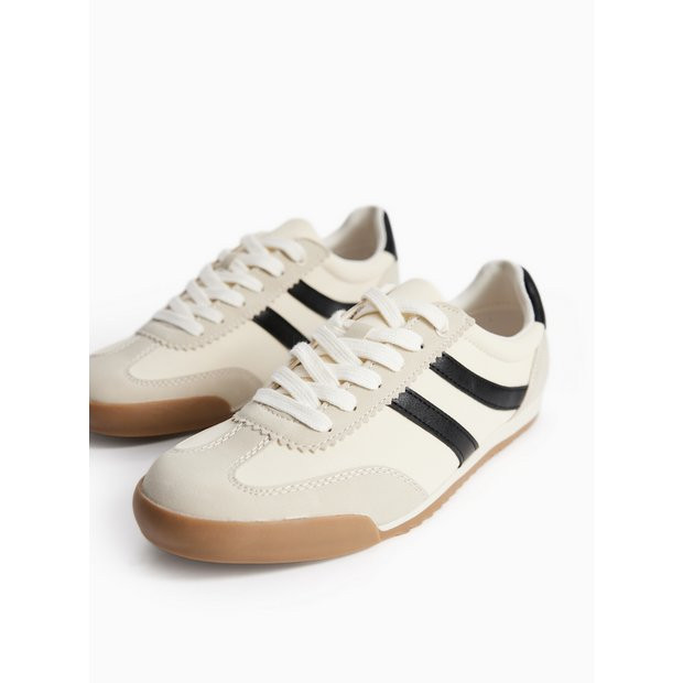 Neutral Retro Style Trainers 5 | Tu Clothing