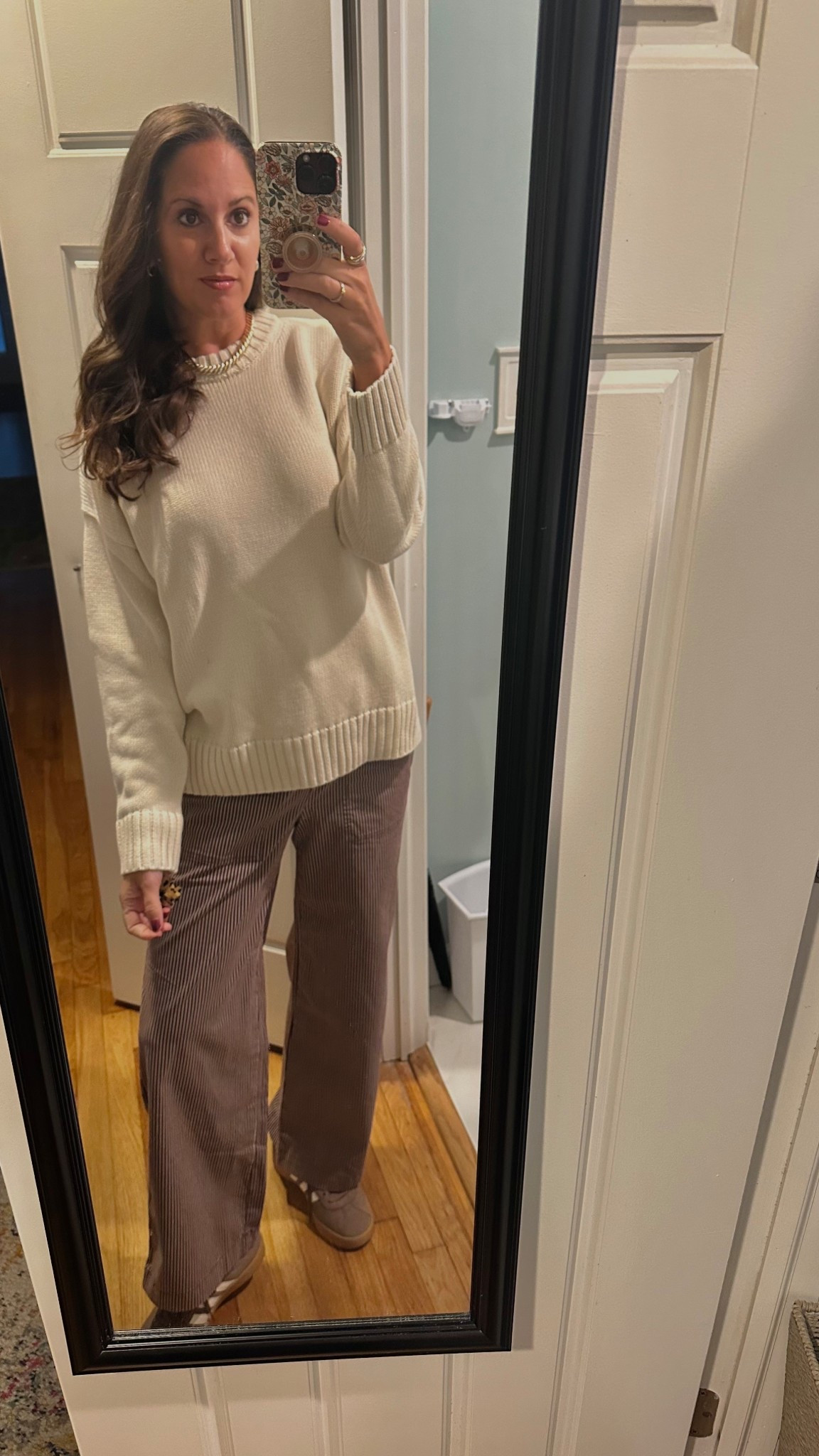 today’s office look — sweater & pants are Gap! we’re opting for more casual today with the sneaks 🤎

#LTKWorkwear #LTKFindsUnder100 #LTKStyleTip