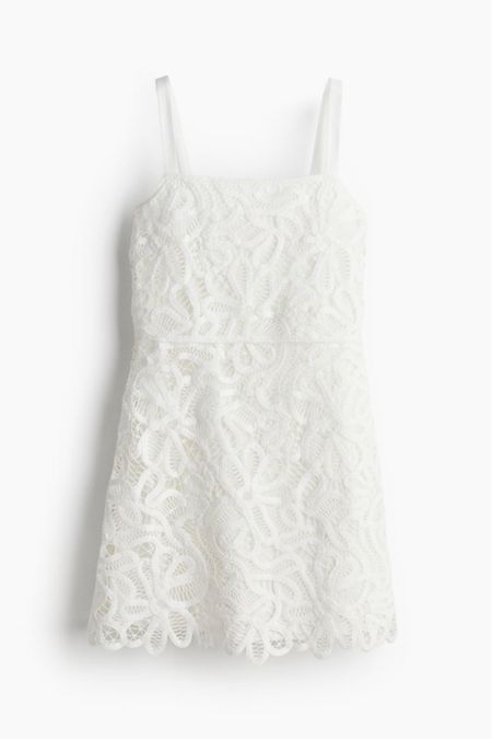 White lace mini dress - summer outfit graduation dress

#LTKfindsunder50 #LTKstyletip #LTKSeasonal