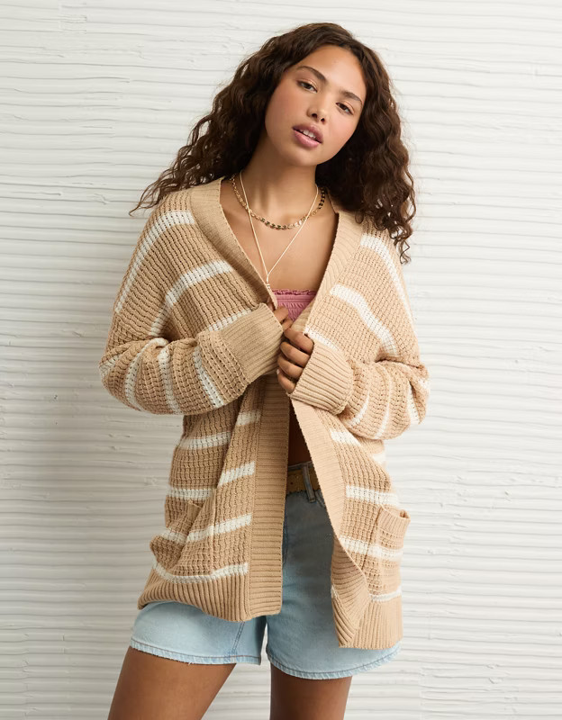 AE Open Knit Cardigan | American Eagle Outfitters (US & CA)