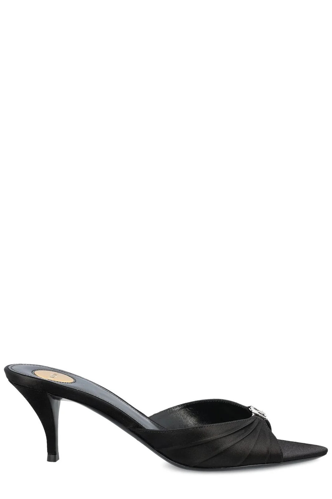 Saint Laurent Jerry Logo Embellished Mules | Cettire Global