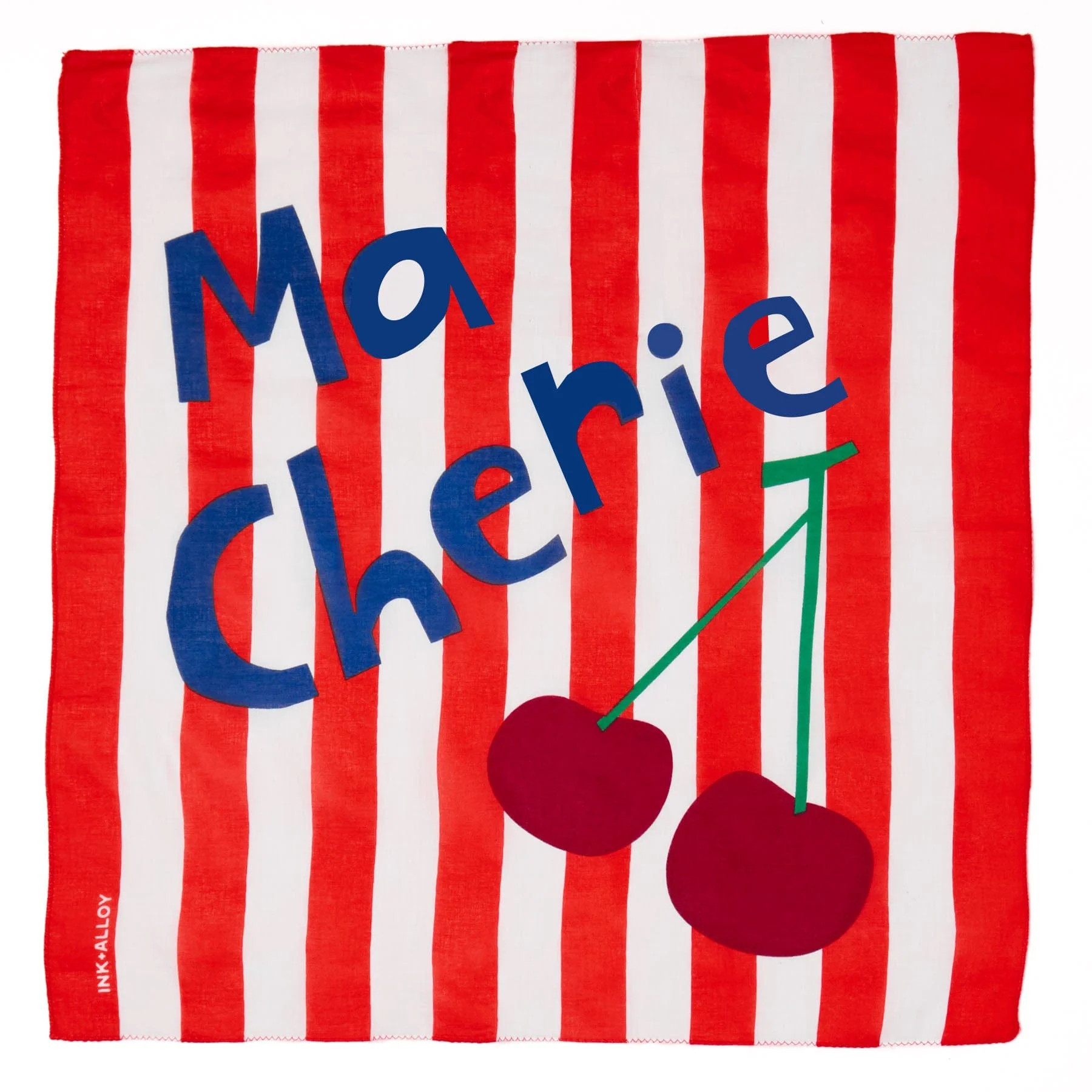 Carson Ma Cherie Print Scarf 21x21 | INK+ALLOY