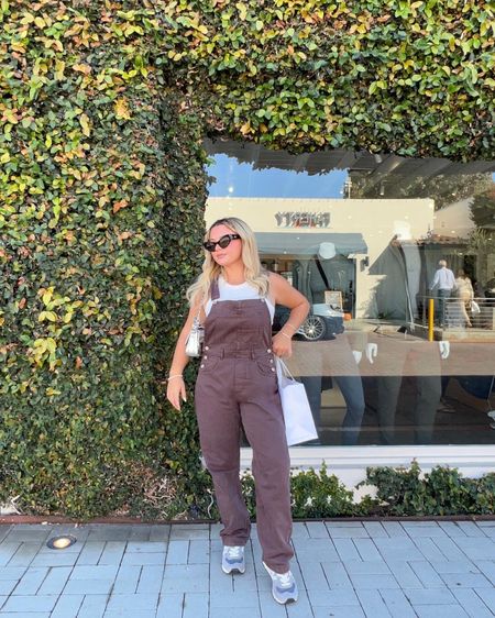 these overalls are my go to comfy fit when i also want to feel put together 🫶🤎 also these shoes!!! Code CHLOETESS to save 

#LTKSeasonal #LTKstyletip #LTKHoliday
