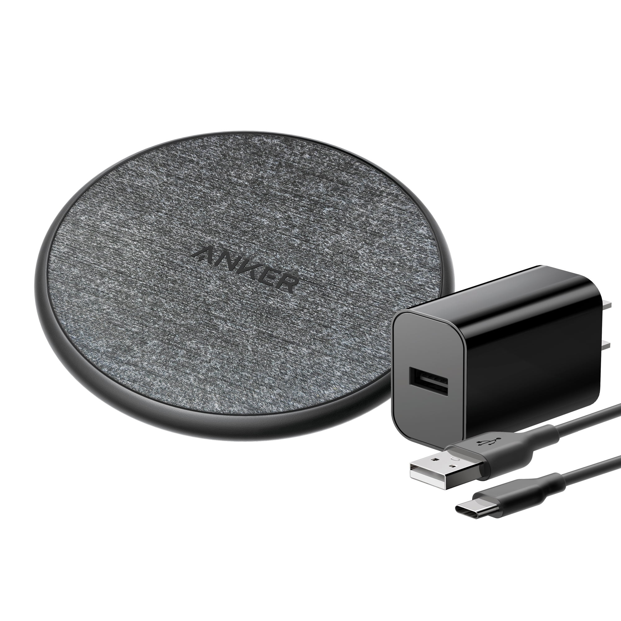 Anker 318 Wireless Charger Pad with 4' Cable, 10W, B2548JF1-1, Black | Walmart (US)