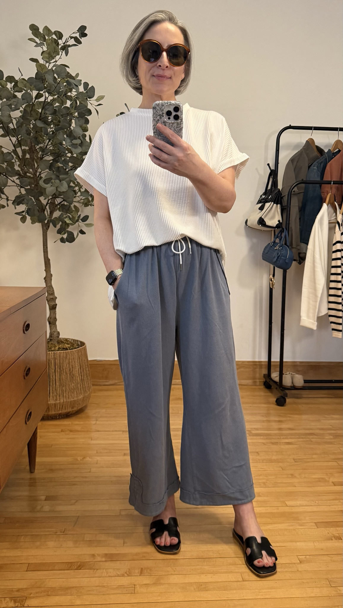 Effortless, comfy, and chic! Love these project cloud jannel sandals! 

#LTKPetite #LTKOver40 #LTKootd