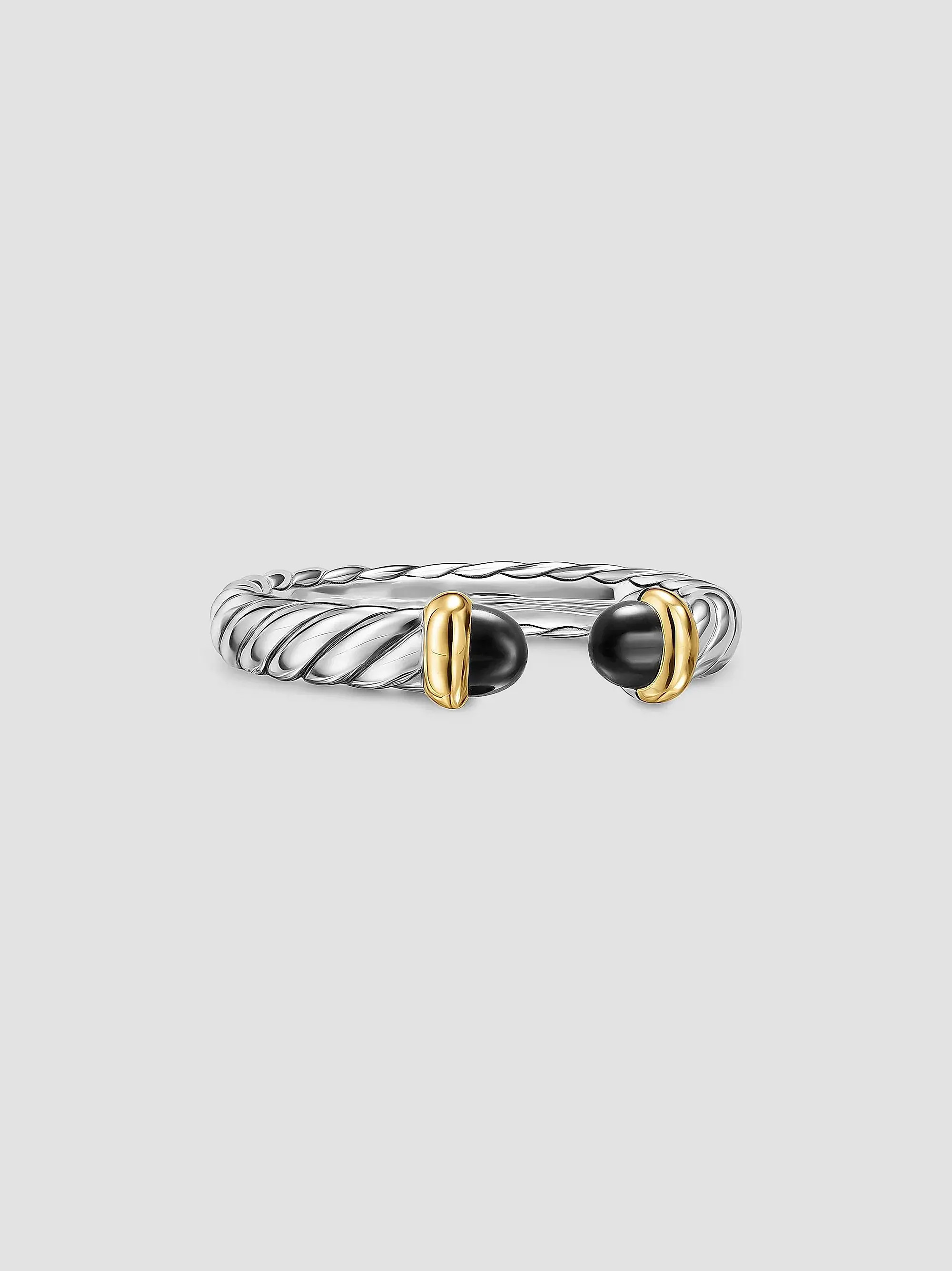 Petite Cable Open Ring in Sterling Silver | Saks Fifth Avenue