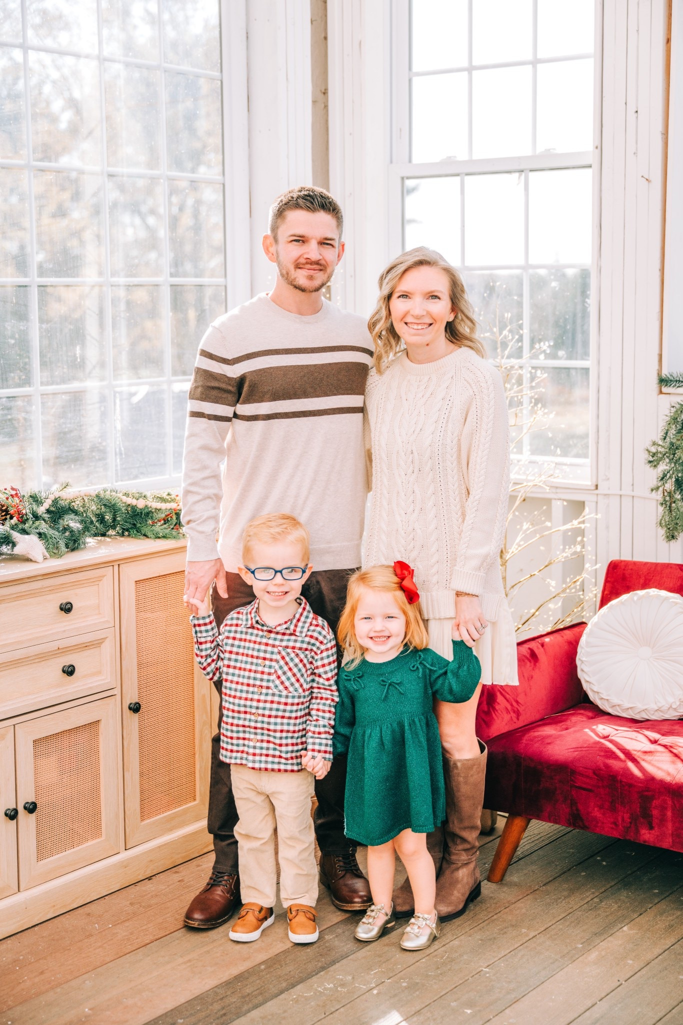 Holiday family photo outfits. Christmas card photo outfits  

#LTKHoliday #LTKPetite #LTKKids