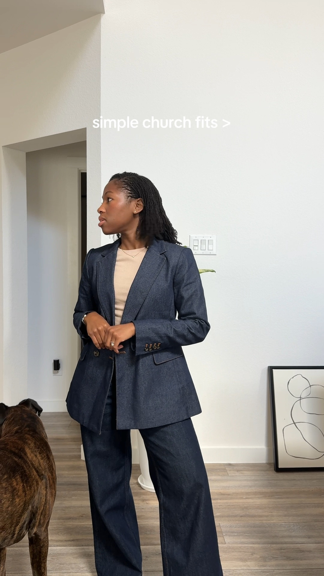 2025.11.16 - denim on denim is always so chic! I’ve been wearing these wide leg jeans on repeat

#fallfits #falloutfits #widelegjeans #LTKStyleTip

#LTKPetite #LTKWorkwear