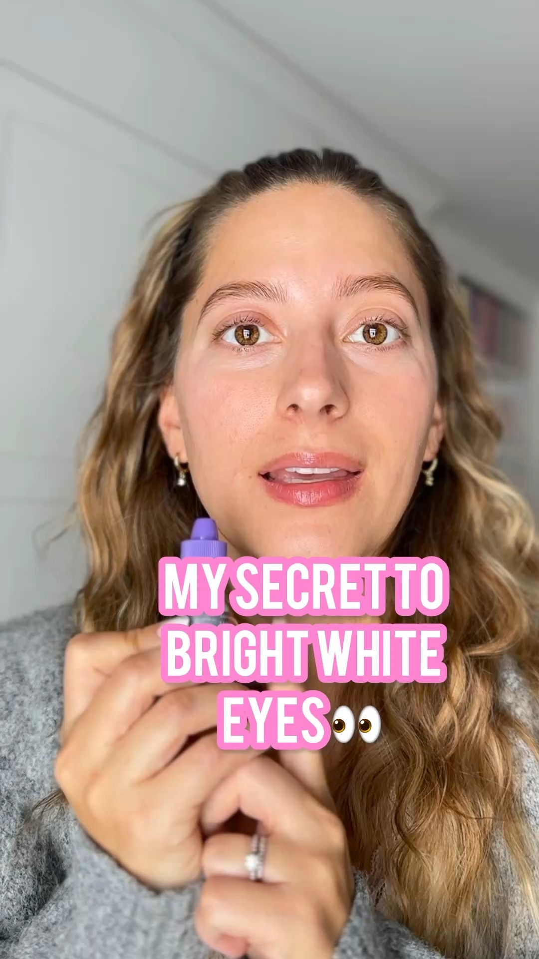 My secret to bright white eyes 👀 My eyes are always dry and red (thanks, LASIK 🙄), especially in the winter! I love using these drops to brighten my eyes! It makes such a difference! NOT an ad. Just wanted to share! #makeuphack #makeuptutorial #lumify #beauty #makeuptutorial #brighteyes 

#LTKHoliday #LTKBeauty #LTKselfcare