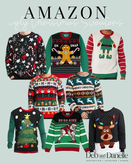 Ugly Christmas Sweaters!! 🤩

Ugly Christmas sweaters, Christmas party, Christmas sweater, Deb and Danelle 

#LTKHoliday #LTKSeasonal #LTKstyletip