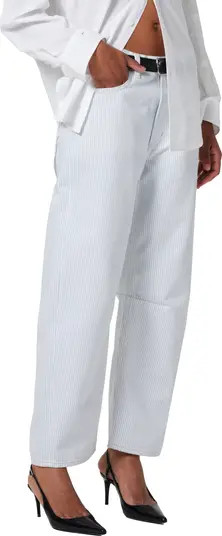 Miro Stripe Barrel Jeans | Nordstrom