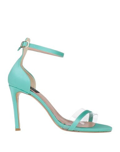 Islo Isabella Lorusso Woman Sandals Turquoise Size 11 Textile fibers, Plastic | YOOX (US)