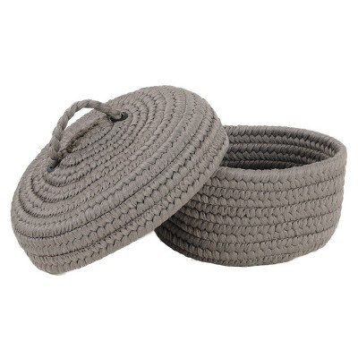 Colonial Mills Peek-A-Boo Basket and Lid - Grey | Target