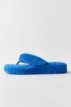 UO Puffy Terrycloth Thong Sandal | Urban Outfitters (US and RoW)