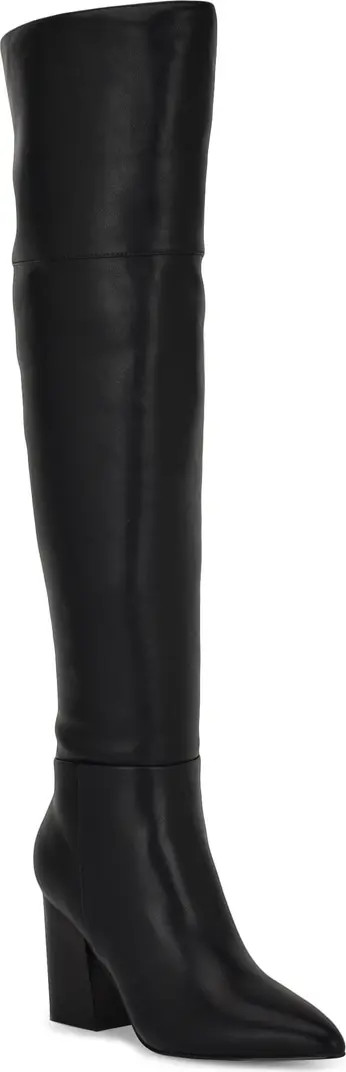Nine West Pare Pointed Toe Over the Knee Boot (Women) | Nordstrom | Nordstrom