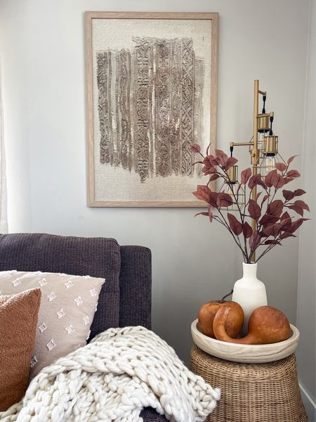 Living room officially finished for fall! Give me all the warm cozy vibes #livingroom #fallvibes 

#LTKhome #LTKSeasonal #LTKSale