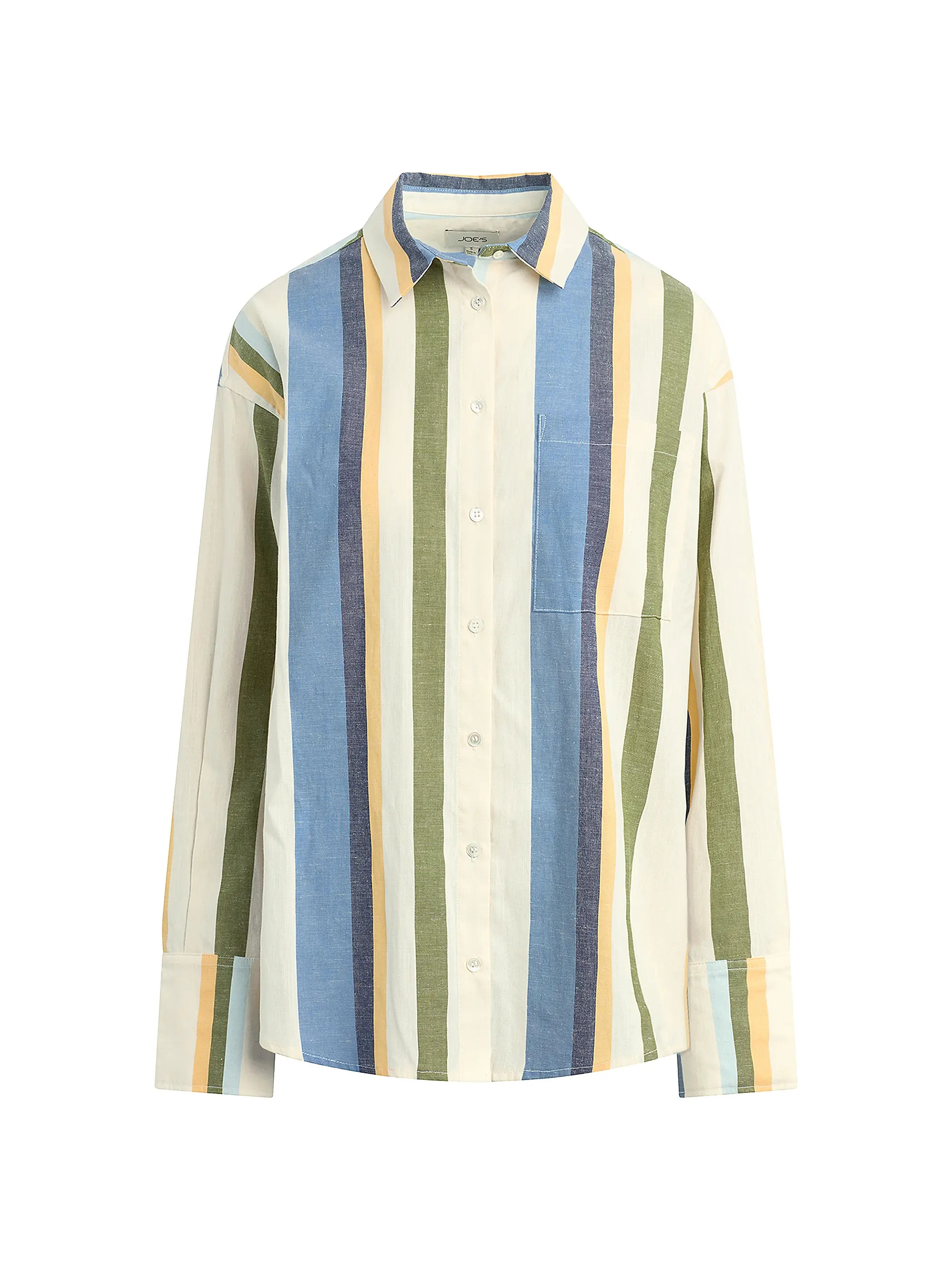 The Boyfriend Striped Button-Up Shirt | Saks Fifth Avenue