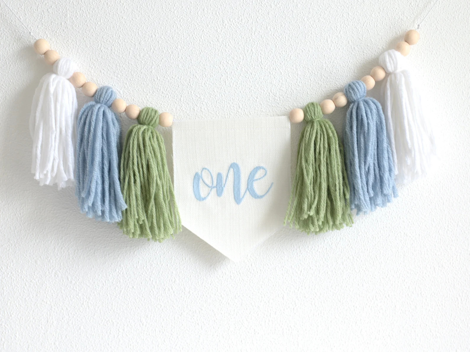 Boy High Chair Banner, Baby Blue Green 1st Birthday High Chair Banner, Tassel Bunting, 1st Birthd... | Etsy (US)