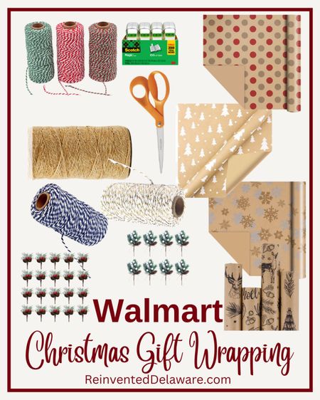 Simple supplies for gift wrapping

#LTKGiftGuide #LTKHoliday #LTKSeasonal
