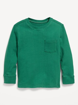 Long-Sleeve Pocket T-Shirt for Toddler Boys | Old Navy (US)
