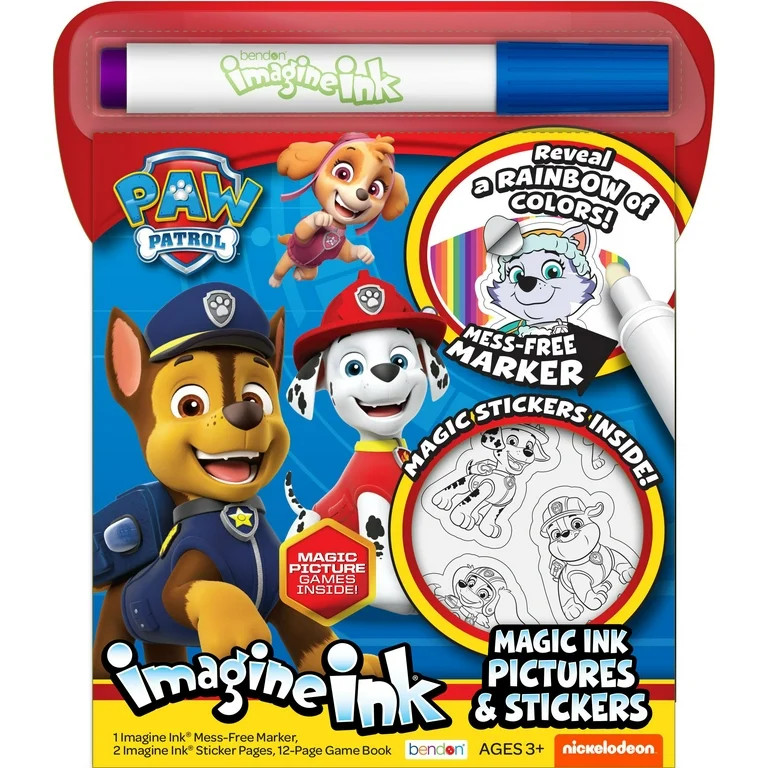 PAW PATROL IMAGINE INK WITH STICKERS | Walmart (US)