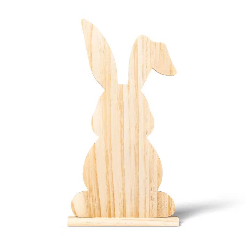 Large Freestanding Wood Base Bunny - Mondo Llama™ | Target