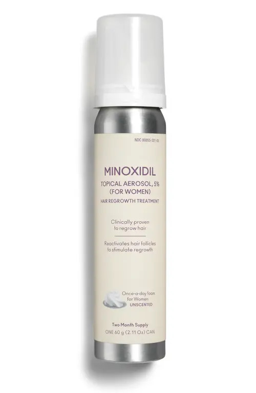 Virtue® Flourish Minoxidil Topical Aerosol 5% Hair Regrowth Treatment for Women at Nordstrom, Size 2.1 Oz | Nordstrom