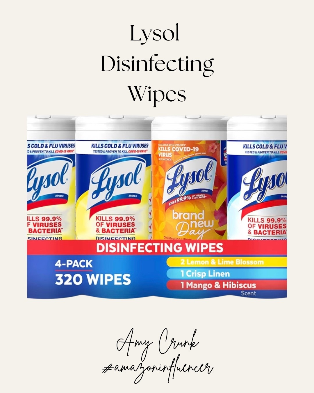 #1 Best seller in disinfecting wipes and on an amazing deal! 

#LTKmomlife #LTKSaleAlert #LTKHome