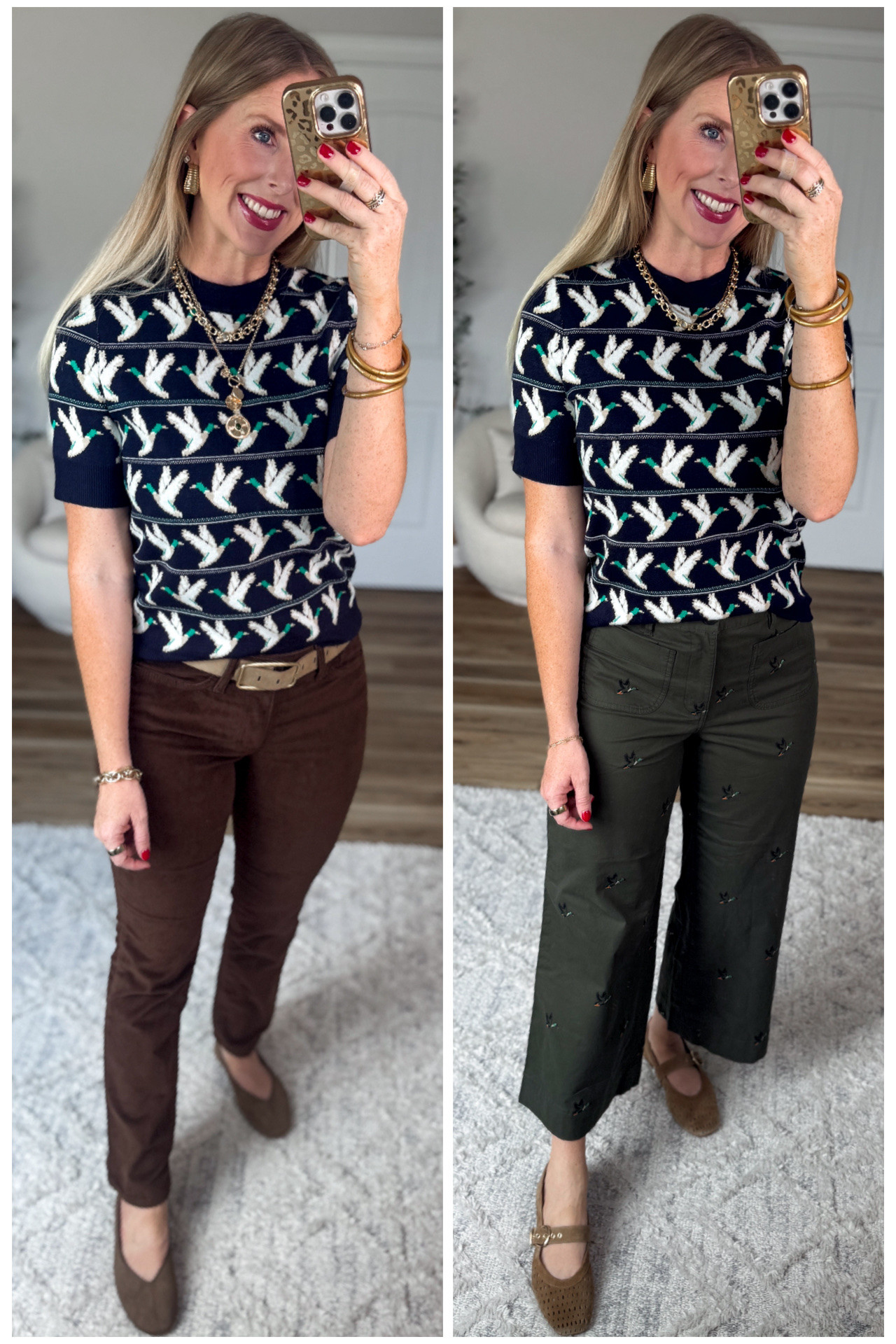 2 ways to style this duck sweater from Walmart!

#LTKootd